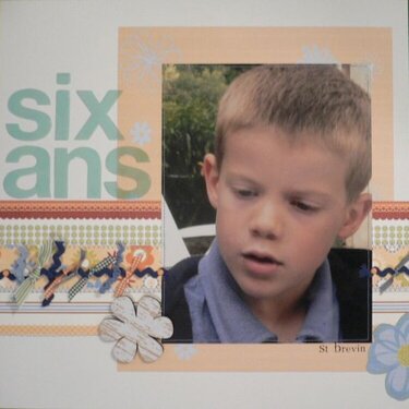 Six ans - 6 years old - theLITTLEbug scraplift