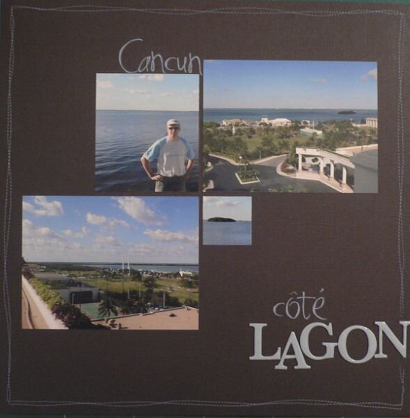 Cancun, cÃ´tÃ© lagon, cÃ´tÃ© mer - Cancun, lagoon side, sea side
