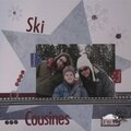 Ski avec les cousines
