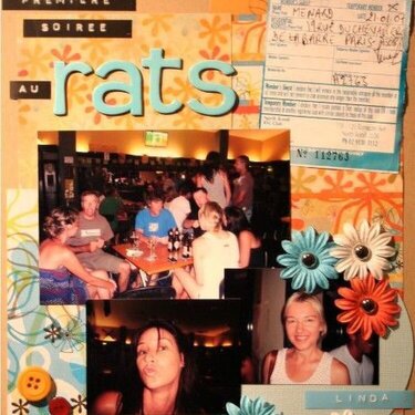 Première soirée au Rats ~1st night at Rats