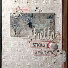 HELLO...Snow Welcome
