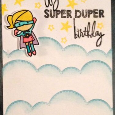 Happy Super Duper Birthday