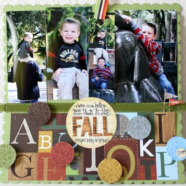 Seasonal Layouts :  Fall @ the Zoo (Thanksgiving in Texas)