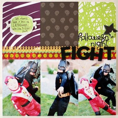 Themed Projects :  Halloween Night Fight