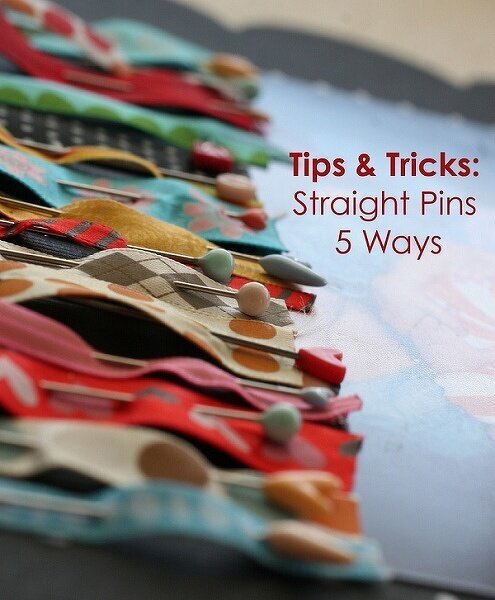 Tips &amp; Tricks : Straight Pins 5 Ways