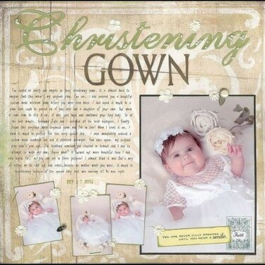 Christening Gown *BHG Baby Idea Book*
