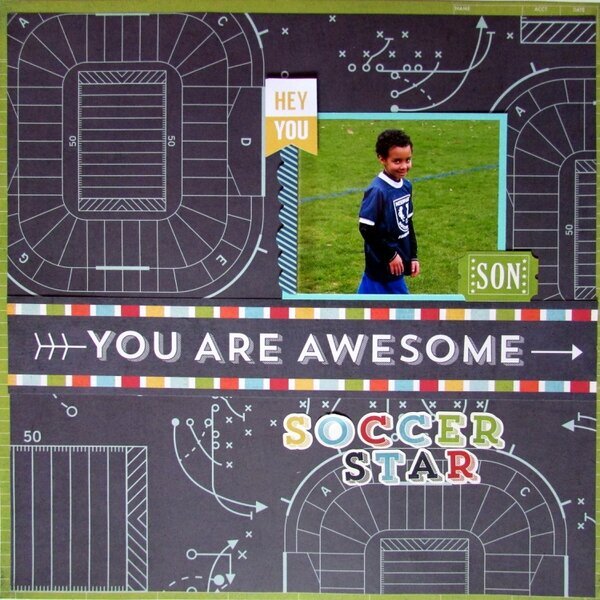 You are Awesome Soccer Star