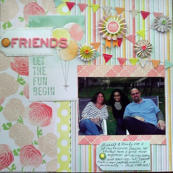 Friends--Wilna's Color Challenge Submission