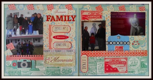 Family Memories-Two page layout