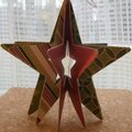 paper star ornament*home for the holidays