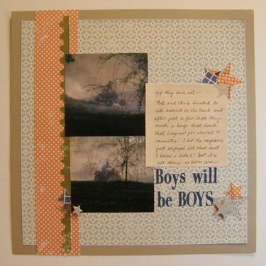 *Super Sketches &amp; NSD challenge* boys will be boys