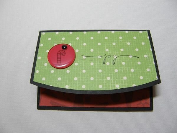 Gift card holder *Holiday Gift Card Holders Class