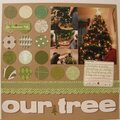April SB stamping & Stretch your sketch* Our tree