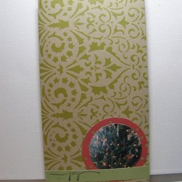 envelope/pocket with letter *Holiday Card Set w/ Letters