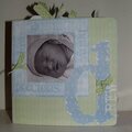 Baby Drew * Altered Board Book*