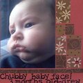 Chubby baby face~Scraplift a GG Challenge