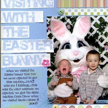 Visiting the Easter Bunny