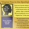 Be our next "DIGITAL PEA in the SPOTLIGHT"