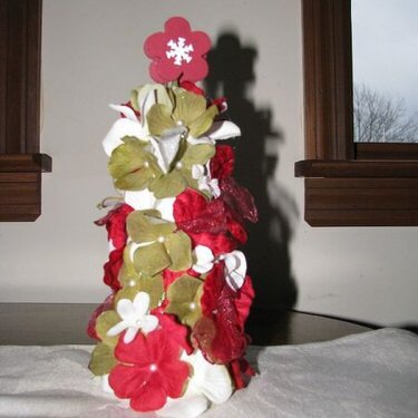 Flower Christmas Tree