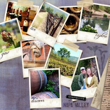 Snapshots of Napa Valley