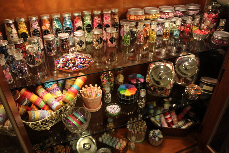 Cabinet of Embellishments Eye Candy