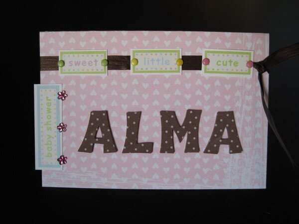 Alma&#039;s Baby Card