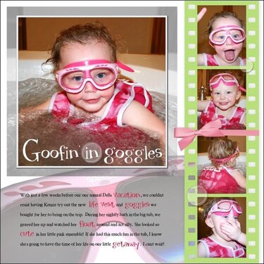 Goofin&#039; in goggles