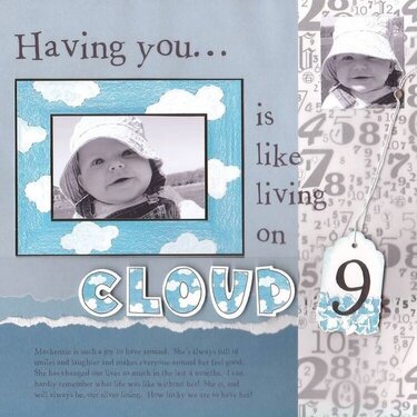 Cloud 9 (LSS page-in-a bag contest winner)