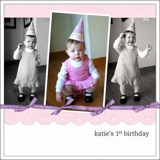 katie&#039;s first birthday