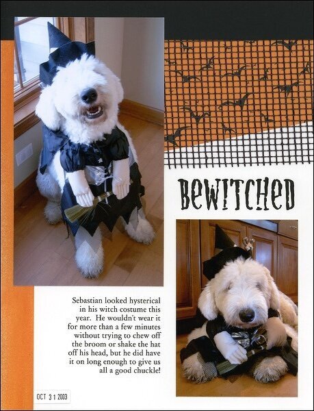 Bewitched (Simple Scrapbooks Oct 04)