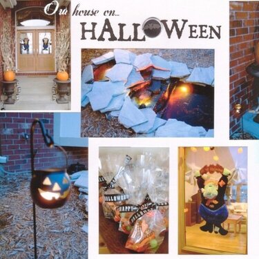 Our  house on Halloween (MM Holiday Book)