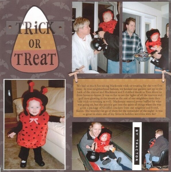 Trick or Treat By Tractor