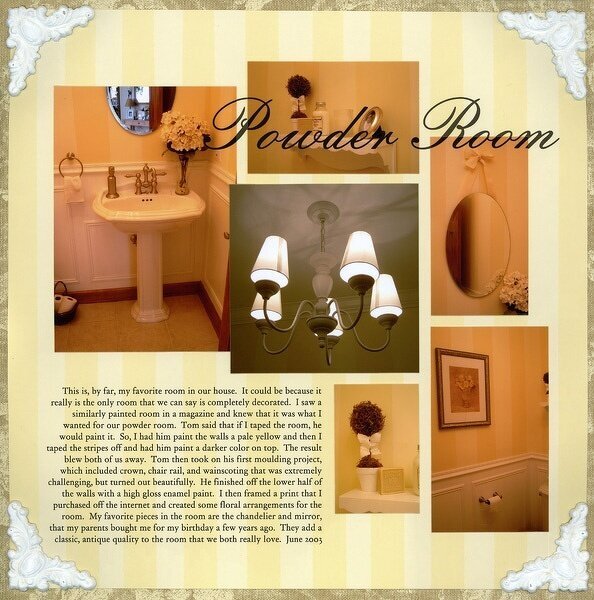 Powder Room (HOF Book 2004)