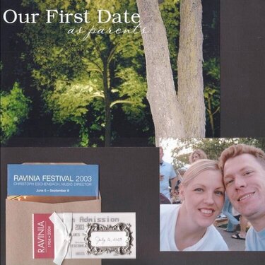 Our first date (as parents)