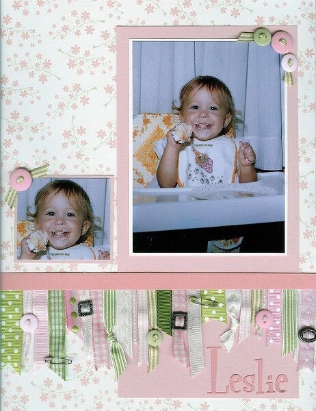 *SC* Leslie&#039;s 1st Birthday (Jennifer McGuire scraplift)