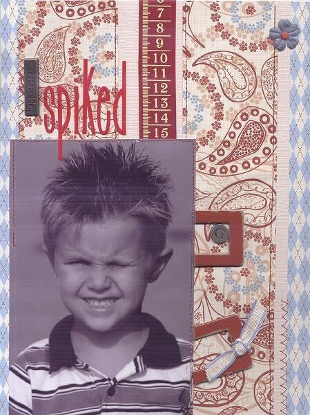Happiness is . . . Spiked (Leslie Lightfoot scraplift)
