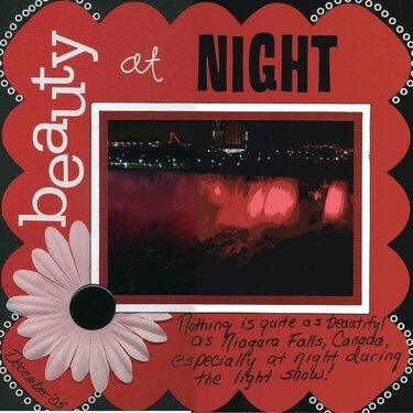 Beauty At Night - Niagara Falls