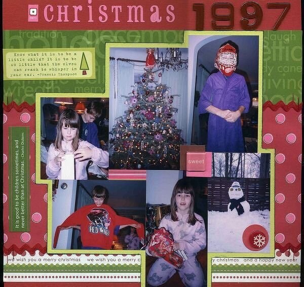 Christmas 1997 - Multiple Photo Challenge