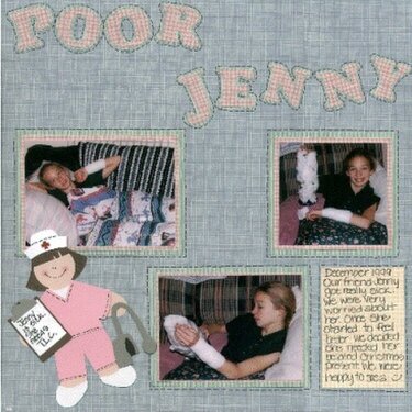 Poor Jenny is Sick