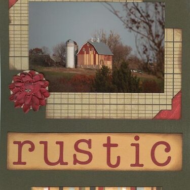 Rustic {Mustard Moon}