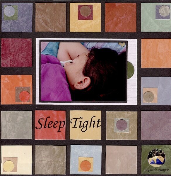 Sleep Tight {Art Inspiration Challenge-Round3}