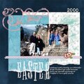 Patterned Paper Challenge #37 - Easter in the Rockies