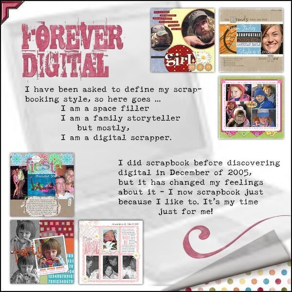 Forever Digital - All About Me Challenge #1