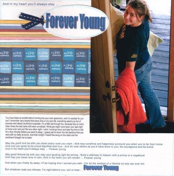 Forever Young **Christina Cole slab paper**