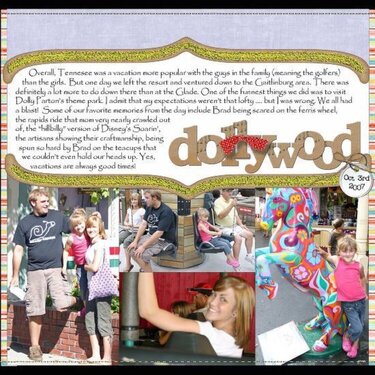 Color Combo Challenge #60 - Dollywood