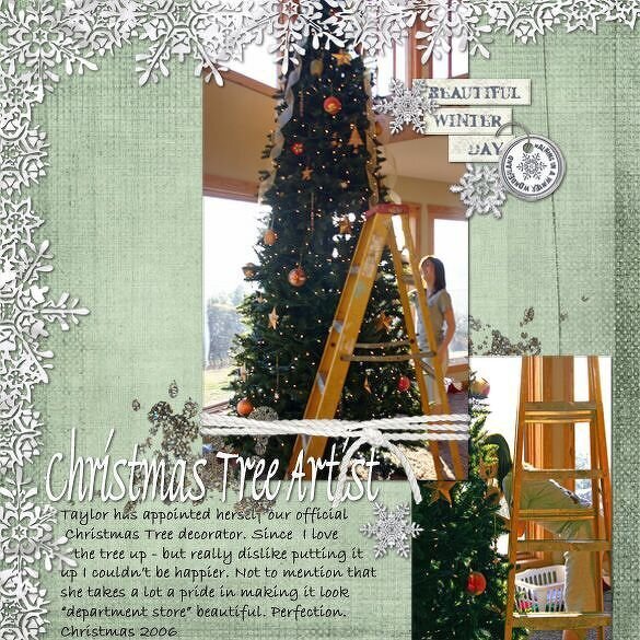Journaling Challenge #48 - Christmas Tree Artist