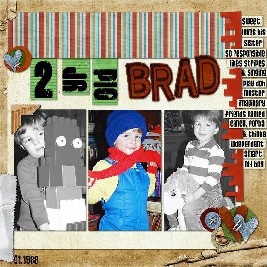 2 Yr Old Brad