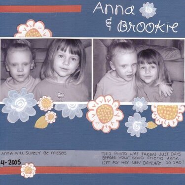 Anna & Brookie  **Scraplift Challenge**