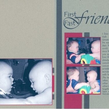 First Friends·Fast Friends