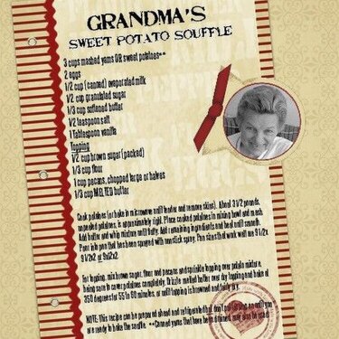 Grandma&#039;s Sweet Potato Souffle
